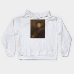 pixel rembrandt Kids Hoodie